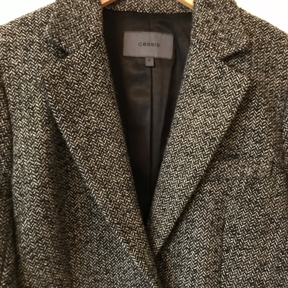 Cassis tweed blazer, size 8 - Picture 5 of 8